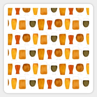 Beer Pattern Sticker